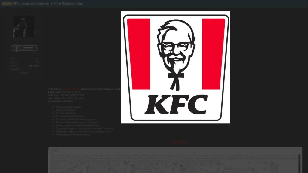kfc-venezuela-alleged-data-breach-1-million-customer-records-exposed