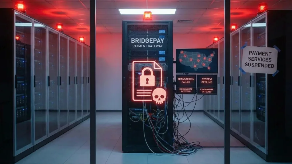 bridgepay-payment-gateway-hit-by-ransomware,-causing-nationwide-outages