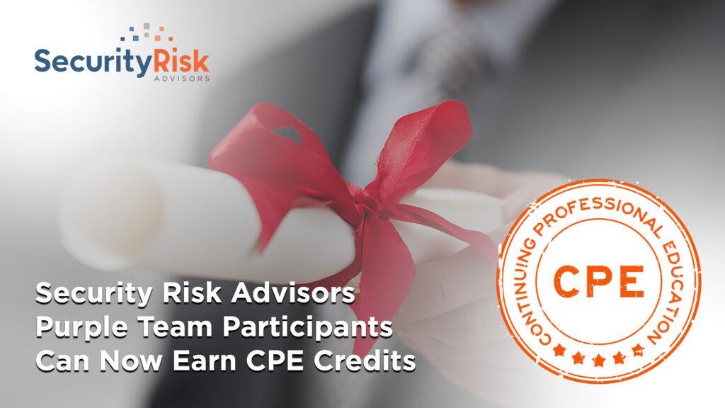 security-risk-advisors-purple-team-participants-can-now-earn-cpe-credits