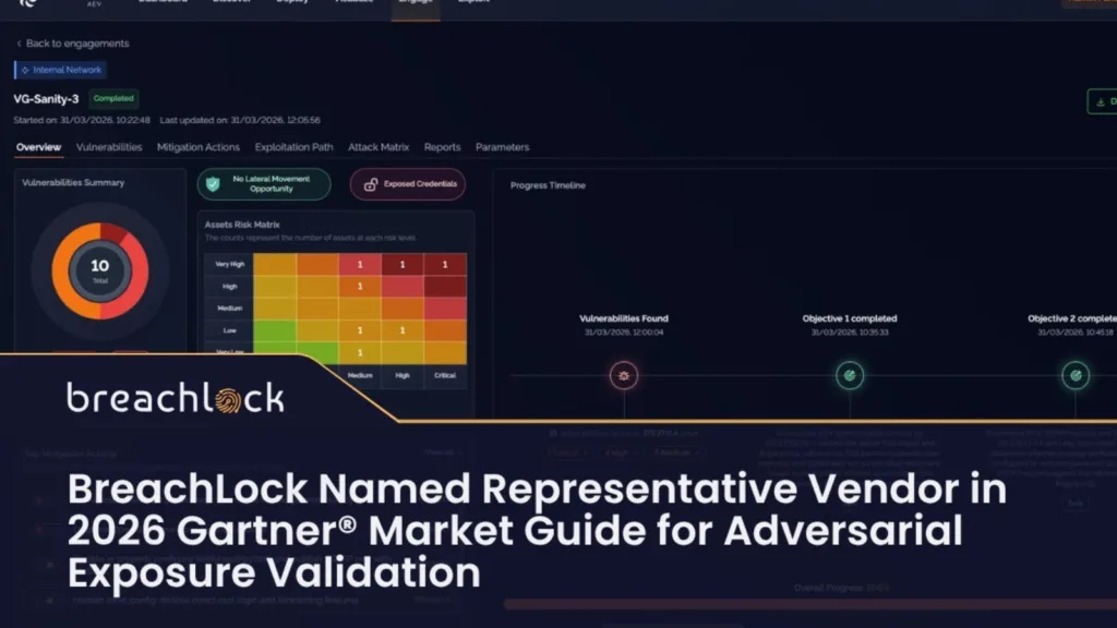 breachlock-named-representative-vendor-in-the-2026-gartner-market-guide-for-adversarial-exposure-validation