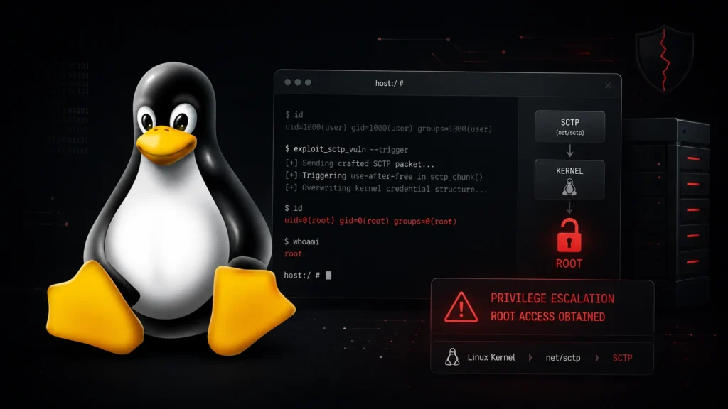 18-year-old-linux-kernel-sctp-vulnerability-lets-attackers-gain-full-root-on-host