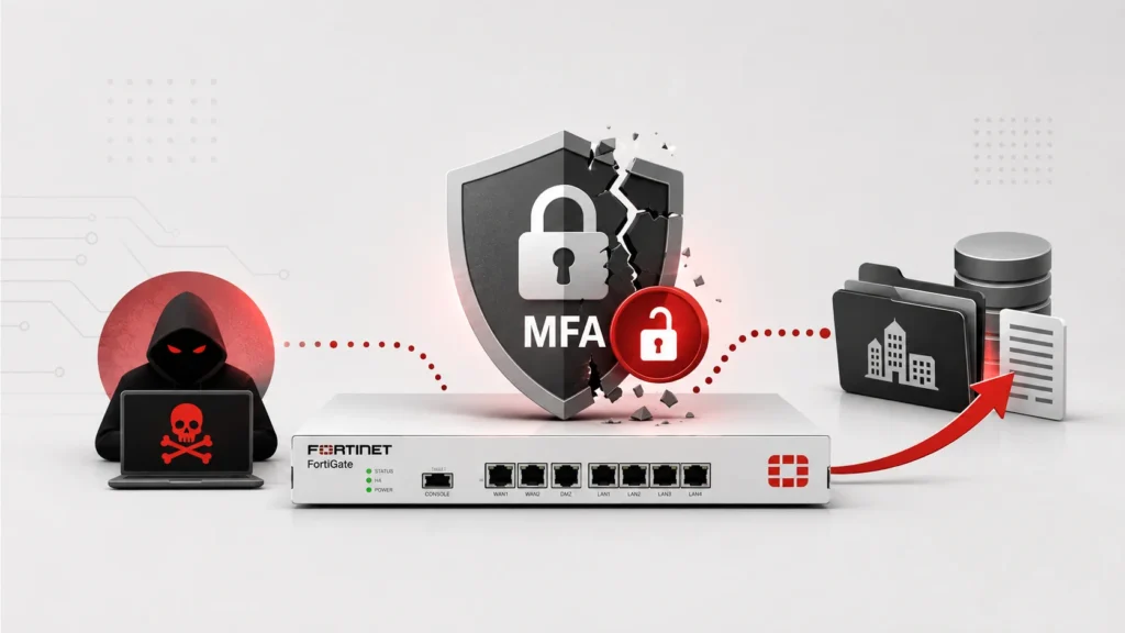 gunra-ransomware-exploits-fortinet-vpn-flaws-to-bypass-mfa-and-steal-enterprise-data