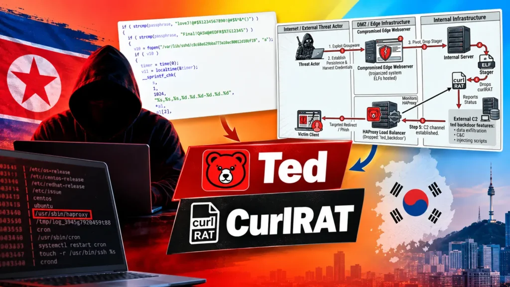 dprk-linked-hackers-deploy-ted-backdoor-and-curlrat-against-south-korean-firms
