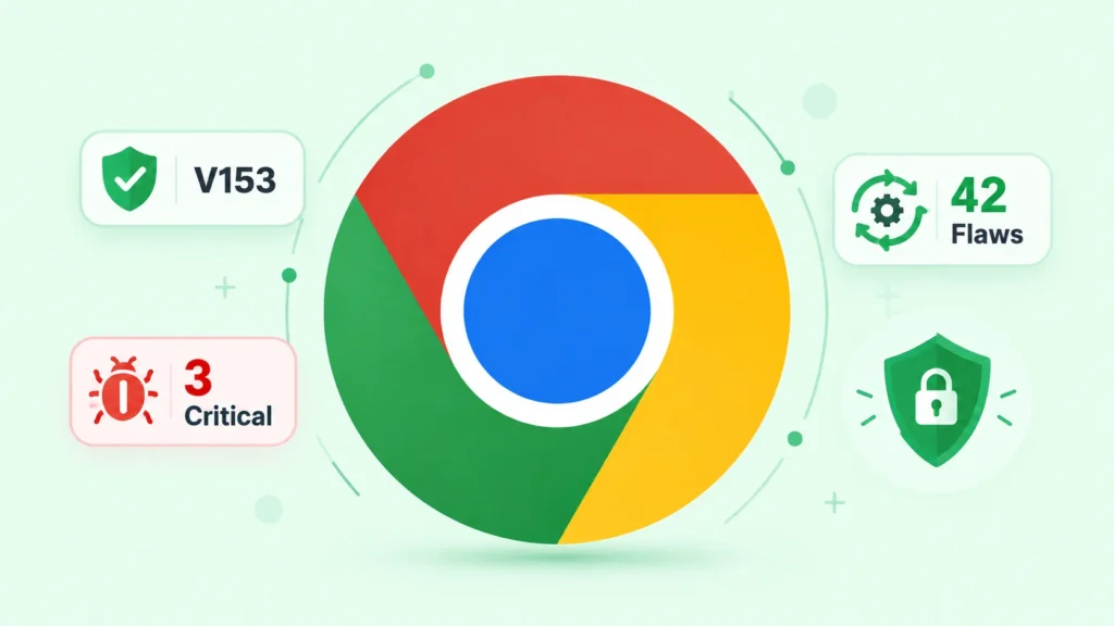 google-chrome-153-update-fixes-42-security-flaws,-including-3-critical-ones