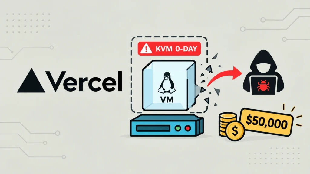 vercel-confirms-kvm-zero-day-vm-escape,-awards-researcher-$50,000